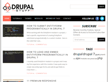 Tablet Screenshot of drupalstuff.com